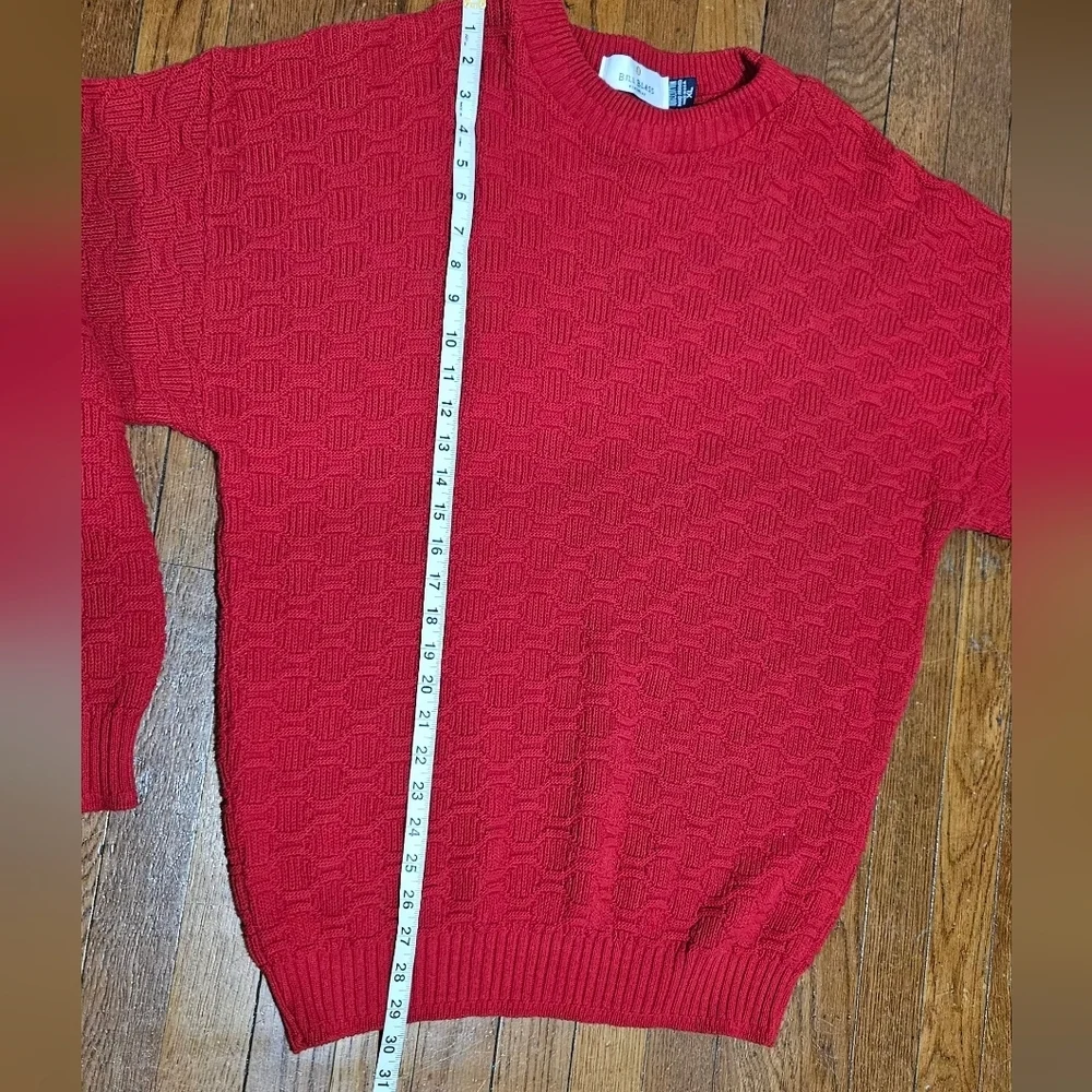 Vintage Bill Blass men's knit sweater, 100% cotton Size XL